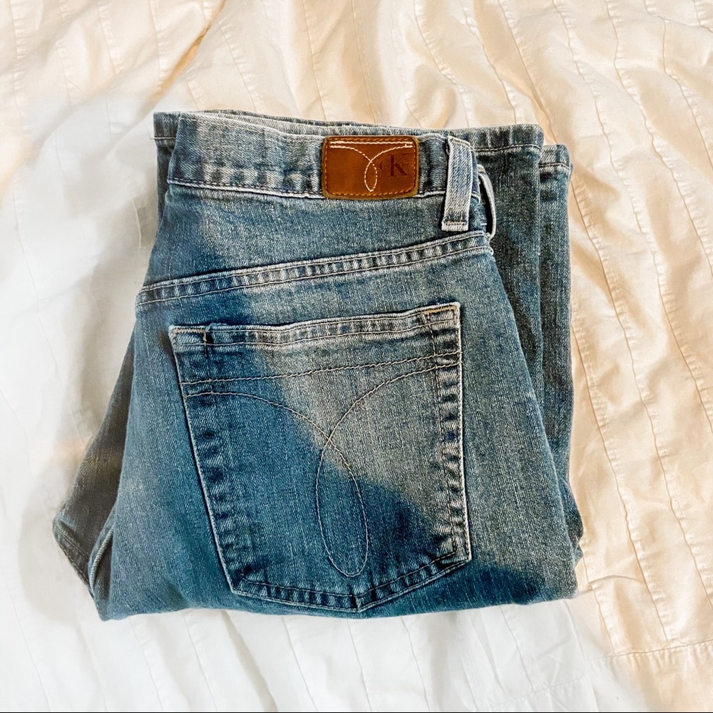 Calvin Klein Faded Blue Jeans